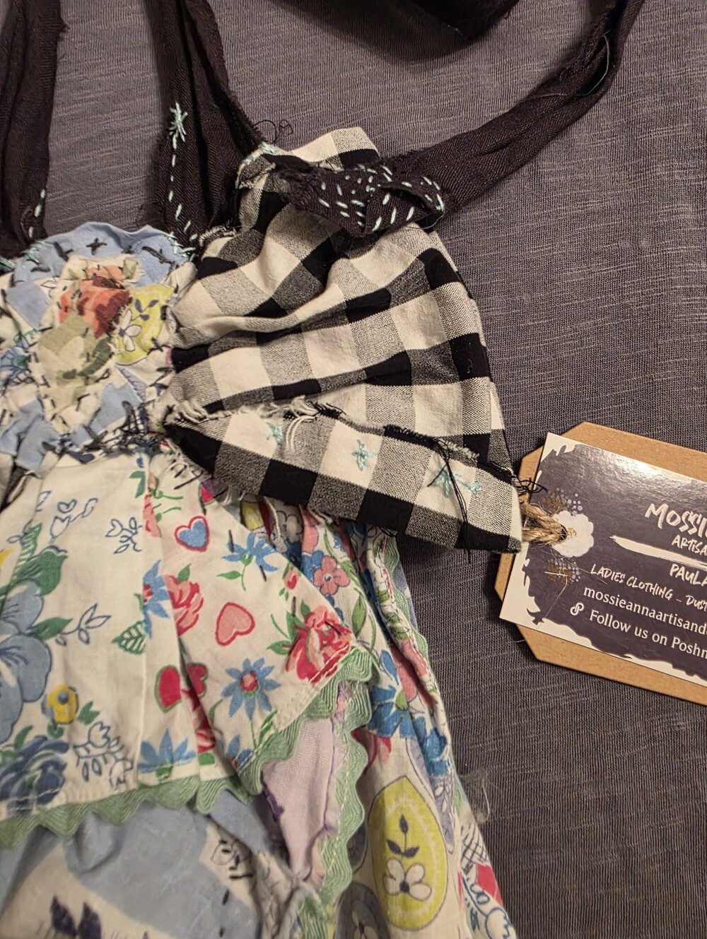 JABOT🩷MOSSIE ANNA ARTISAN DESIGN NWT - Picture 8 of 14